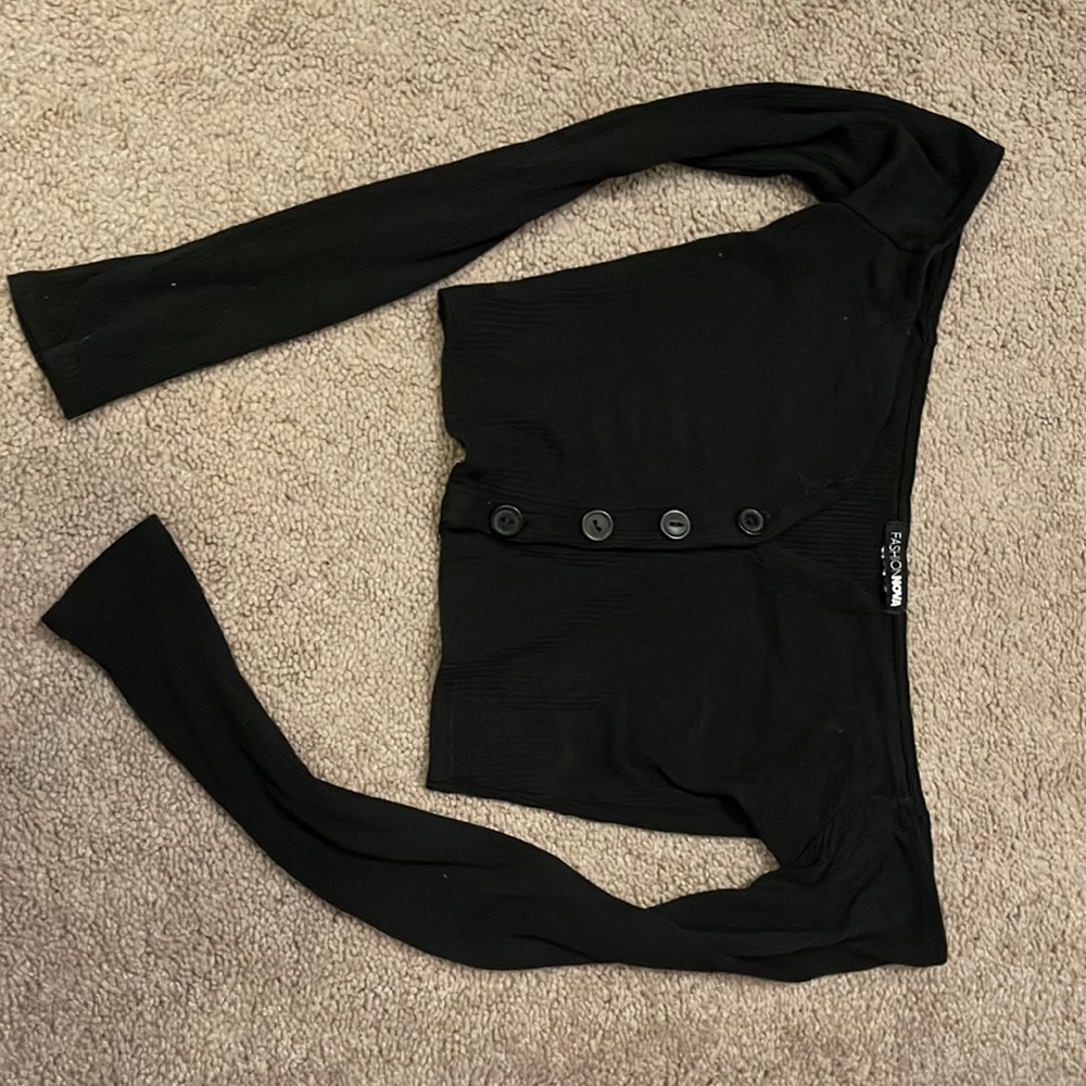 Fashion nova long sleeve off the shoulder